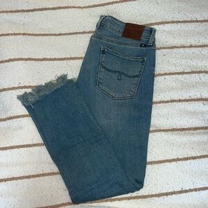 Lucky Brand Lolita Skinny Jeans Frayed Hem